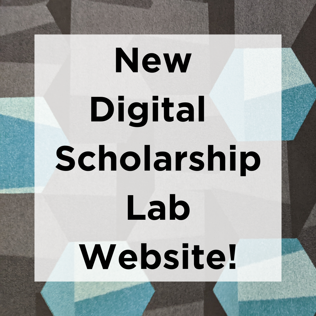 Logo for new Digital Scholarship Lab Website