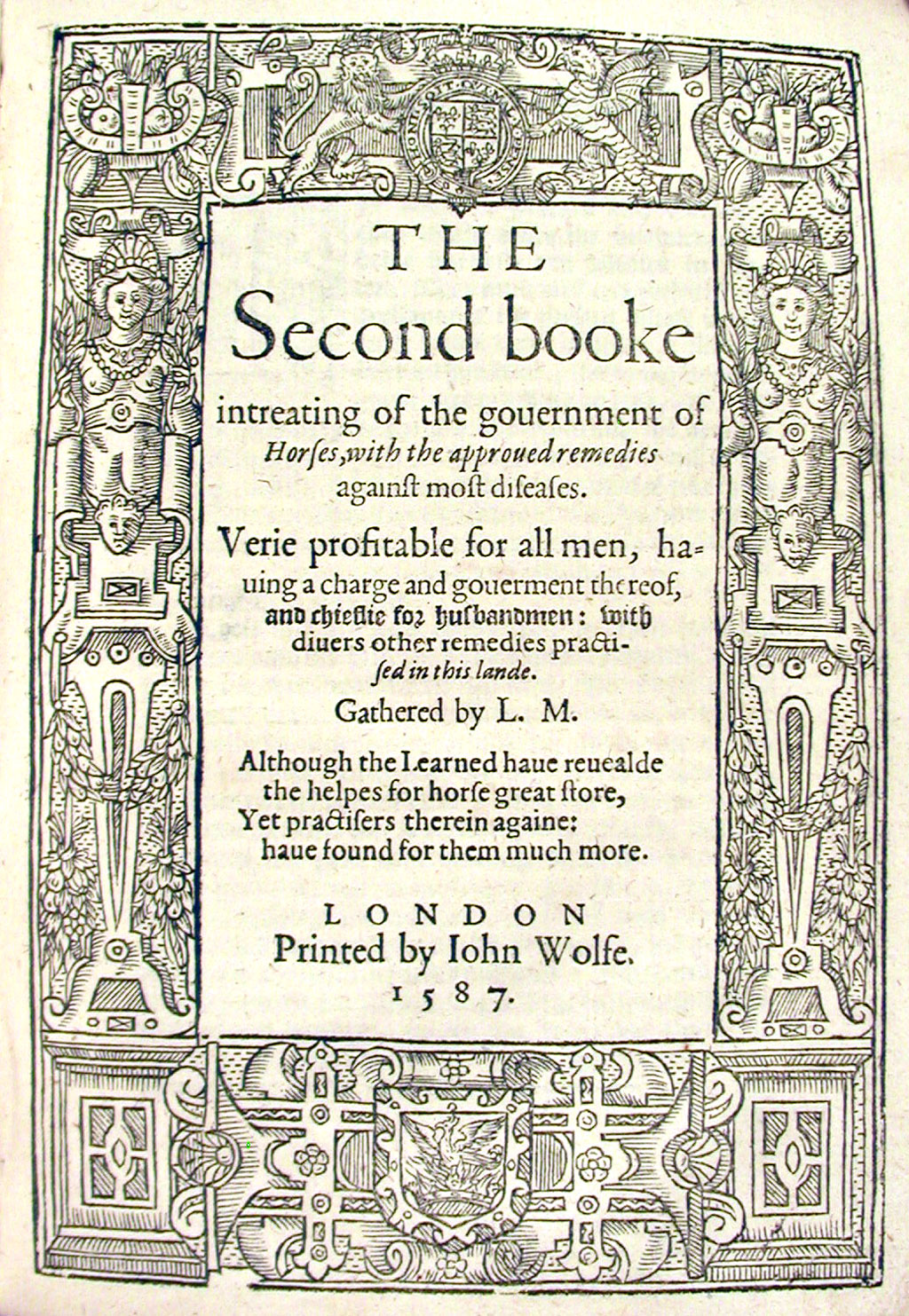 Title page of second book