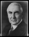 Senator Warren G. Harding, head-and-shoulders portrait, facing front