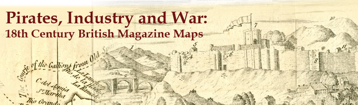 18th Century British Magazine Maps