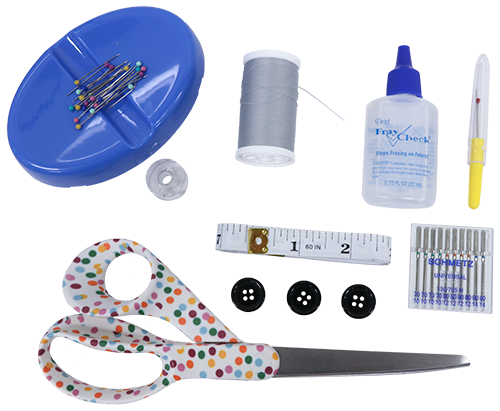 Sewing machine kit accessories