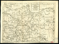 Map of Upper Saxony