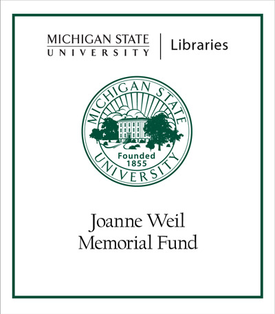 Bookplate honoring: Joanne Weil Memorial Fund