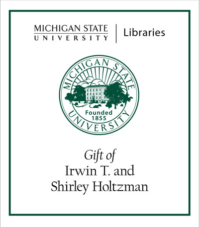 Bookplate honoring: Irwin T. and Shirley Holtzman Israeli Literature Collection